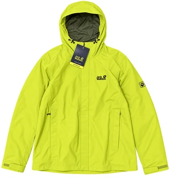 Чоловіча трекінгова куртка Jack Wolfskin Laconic JKT на мембрані в похід яскраво жовта Розмір L