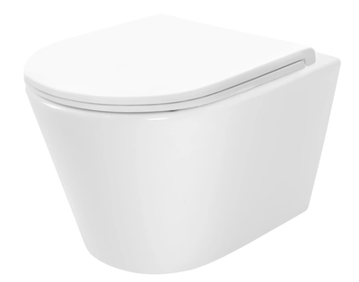 Подвесной унитаз Rea Tito безободковый Tornado NFQ white REA-C6800