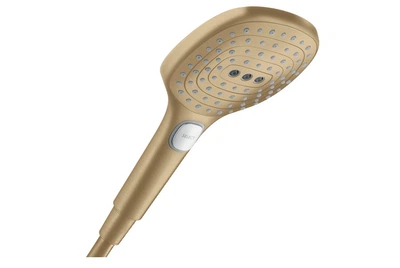 Ручной душ Hansgrohe Raindance Select E PowderRain 120 3jet P EcoSmart brushed bronze 28728140