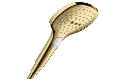 Ручной душ Hansgrohe Raindance Select E PowderRain 120 3jet P EcoSmart polished gold optic 28728990