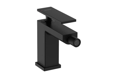 Смеситель для биде Hansgrohe Tecturis E с донным клапаном matt black 73200670