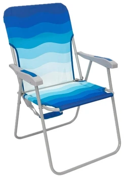 Складаний пляжний стілець Wejoy WF1901 dark blue/white (VTG_WF1901_DARKBLUE/WHITE)