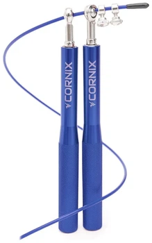 Скакалка швидкісна для кросфіту Cornix Speed Rope XR-0153 Blue (LFXR-0153)