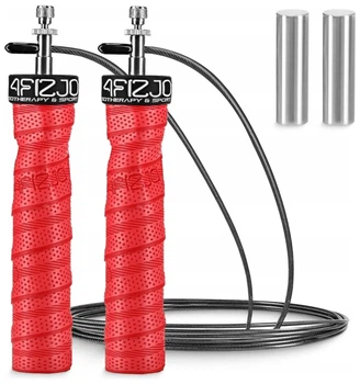 Скакалка швидкісна для кросфіту 4FIZJO Speed Rope PRO+ Red (P-5907739313171) (LFP-5907739313171)