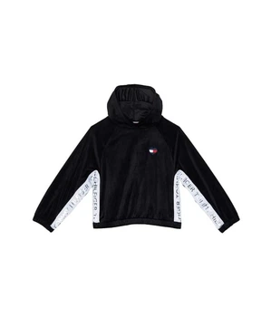 Худи детское для девочки велюровое Tommy Hilfiger HOL21 152-158 (12-14 лет) Черный