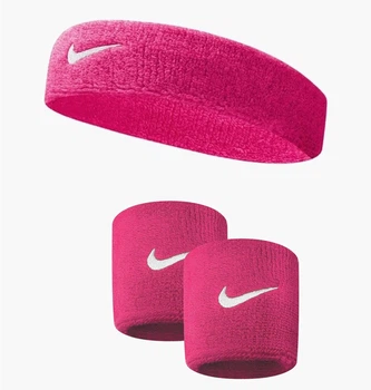 Напульсники Nike Swoosh Wristbands 2 Pk ONE SIZE Рожевий NNN04-639