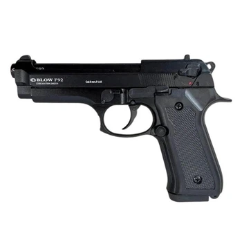 Стартовый пистолет Blow F 92 AUTO + магазин (Black/Black Grips)