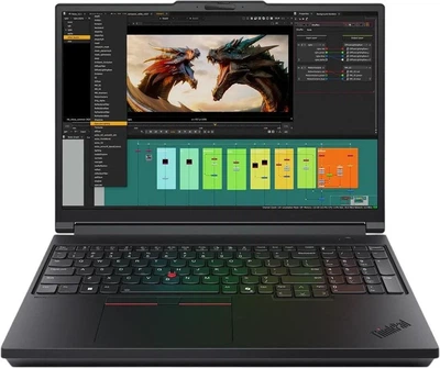 Ноутбук Lenovo ThinkPad P16 Gen3 (21RQ000RSC + Pencil) Black (16 / OLED Touch / 3200x2000 / 120Hz / Intel Core Ultra 9 275HX / 64GB RAM / 2TB SSD / RTX Pro 5000 / Windows 11 Pro)