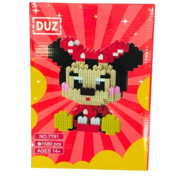Конструктор 3D Magic Blocks Мінні Маус 1580 деталей №7791