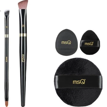 Набор MSQ Flawless Trio: 26 двусторонних кистей для консилера, 29 треугольных кистей для хайлайтера (для маскировки носогубных складок, пигментных пятен и следов от прыщей).
