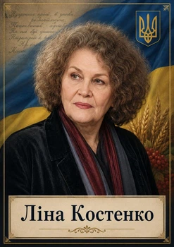 Портрет "Ліна Костенко", розмір 30х40 - А3