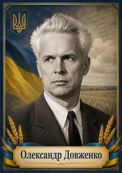 Портрет "Олександр Довженко", розмір 30х40 - А3