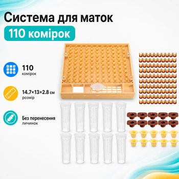 Система для виведення бджолиних маток Никот Nicot 110 комірок