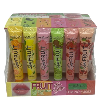 Блиск для губ Yabaolian "Fruit Lips" 1шт. в асортименті