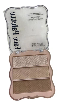 Контуринг та хайлайтер "Face Palette" 2в1 тон 01