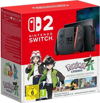 Портативная игровая приставка Nintendo Switch 2 + Pokemon Legends: Z-A Bundle (0045496337261)