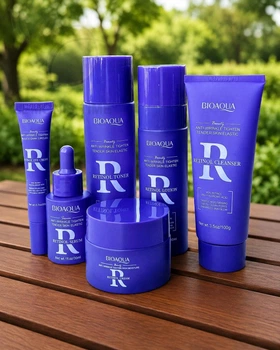 Набор ухода за лицом с ретинолом BIOAQUA Retinol Anti-Wrinkle Set, 6 средств