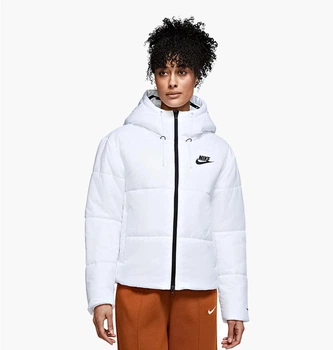 Куртка женская Nike W Nsw Tf Rpl Classic Tape Jkt M Белый DJ6997-100