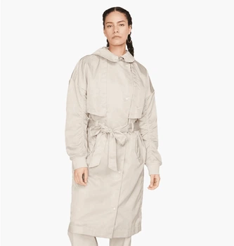 Куртка женская Nike Essentials Trench Jacke S Бежевий FB4521-104