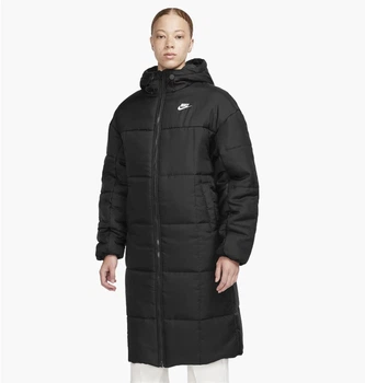 Куртка жіноча Nike Sportswear Therma-Fit Classic S Чорний FB7675-010