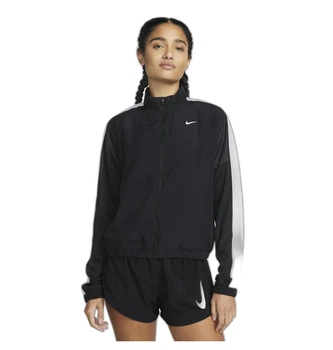 Куртка женская Nike Swsh Run Jkt L Чорно-білий DX1037-010