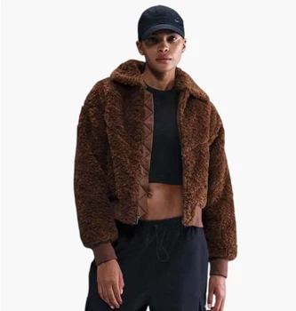 Куртка женская Nike Essential Brown M Коричневый HV2807-265