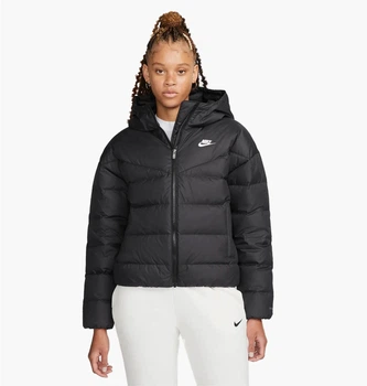 Куртка женская Nike Sportswear Storm-Fit Down Hooded Jacket XS Чорний DQ5903-010