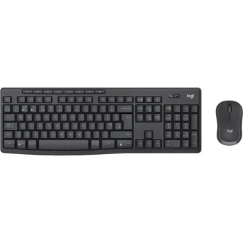Комплект клавиатуры и мыши компьютерные беспроводные Logitech Wireless Combo MK370 Graphite L920-012077 графитовая