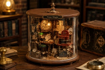 Миниатюрный румбокс «Time Magic» — волшебная мастерская времени