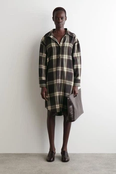 Сукня жіноча COS checked open-collar shirt dress 1316173001 Eur 34 Коричневий