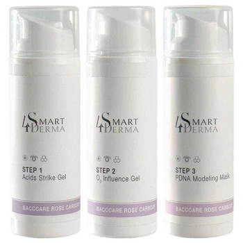 Набір для полінуклеотидної карбокситерапії Smart4Derma Baccare Rose Carboxy 3 × 100 мл