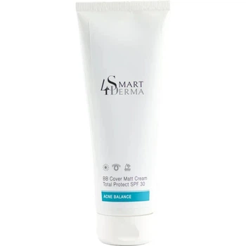 Матировочный ВВ крем SPF 30 Smart4Derma Acne BB COVER MATT CREAM TOTAL PROTECT SPF 30 -