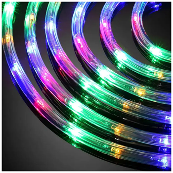 Уличная светодиодная гирлянда 600 LED 10м 220В IP68 квадратная мультиколор статический режим SQ-28770