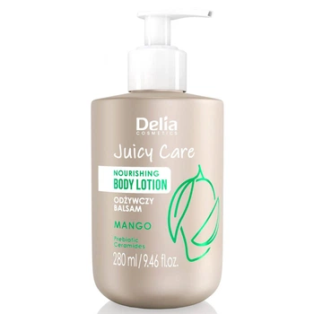 Лосьон для тела питательный Delia Cosmetics Juicy Care «Манго» с пребиотиком, 280мл