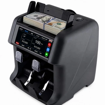 Сортировщик купюр DoCash DC-55V с двумя CIS, чтением и сравнением серийных номеров и скоростью проверки SN 1200 банкнот/мин