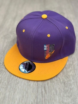 Кепка снепбек (Snapback) Фиолетовый с желтым 56-61р (91005)