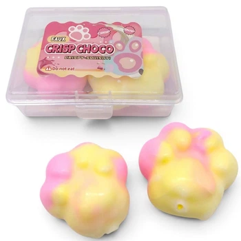 Игрушка-антистресс сквиш «Crisp Choco squishy: Лапка»