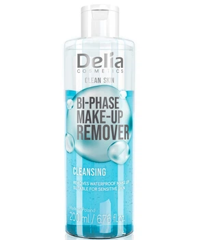 Двофазний засіб для зняття макіяжу Delia cosmetics Clean Skin, 200 мл