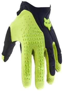 Перчатки мотокроссовые Fox Pawtector Glove черно-желтые, размер L (10)
