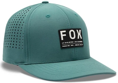 Кепка Fox Tech FlexFit Non Stop зеленая, размер S/M