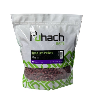 Вареные гранулы Puhach Baits Natural Line Shelf Life Pellets 4.5/6 mm 1 kg - Plum,PUSLP016