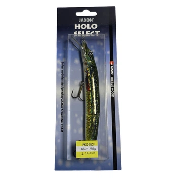 Воблер Jaxon HS Pike 2 секции 16cm цвет PL, вес 30g заг. 1,0-3,5m floating,VJ-PJ16FPL