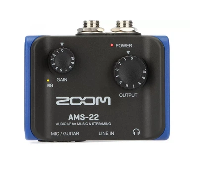 Аудіоінтерфейс Zoom AMS-22