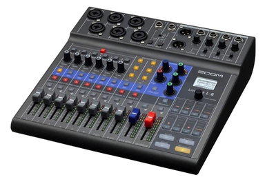 Цифровий пульт мікшерний Zoom LiveTrak L-8 Black