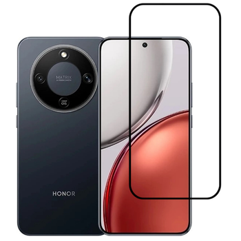 Защитное стекло TDG 9D для Honor X9d полная проклейка черный