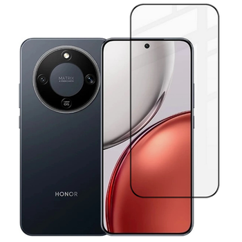 Защитное стекло Fiji Premium для Honor X9d полная проклейка Anti-Static черный