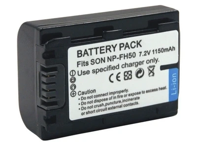 Аккумуляторная батарея FH50 (NP-FH50) 1150mAh 7.4V Li-Ion для камер Sony (K-CH040)