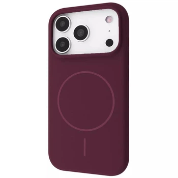 Чохол Протиударний Силіконовий матове покриття Proove Spectrum Case with Magnetic Ring iPhone 18 Pro Max cherry red