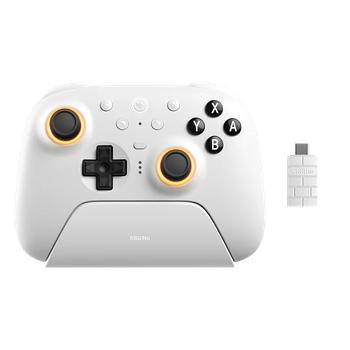 Беспроводной геймпад 8BitDo Ultimate 2 Bluetooth Controller White