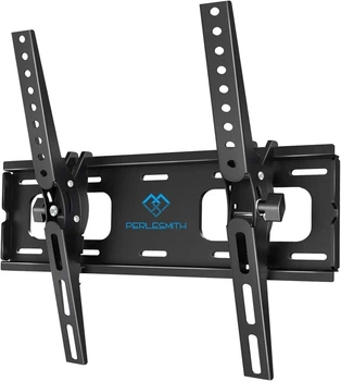 Наклонный настенный кронштейн для ТВ Perlesmith PSMT2, VESA до 400x400, 60 кг